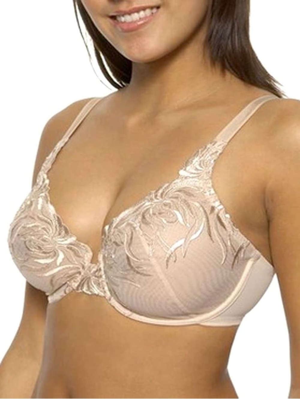Wacoal Unlined Floral Lace Bra